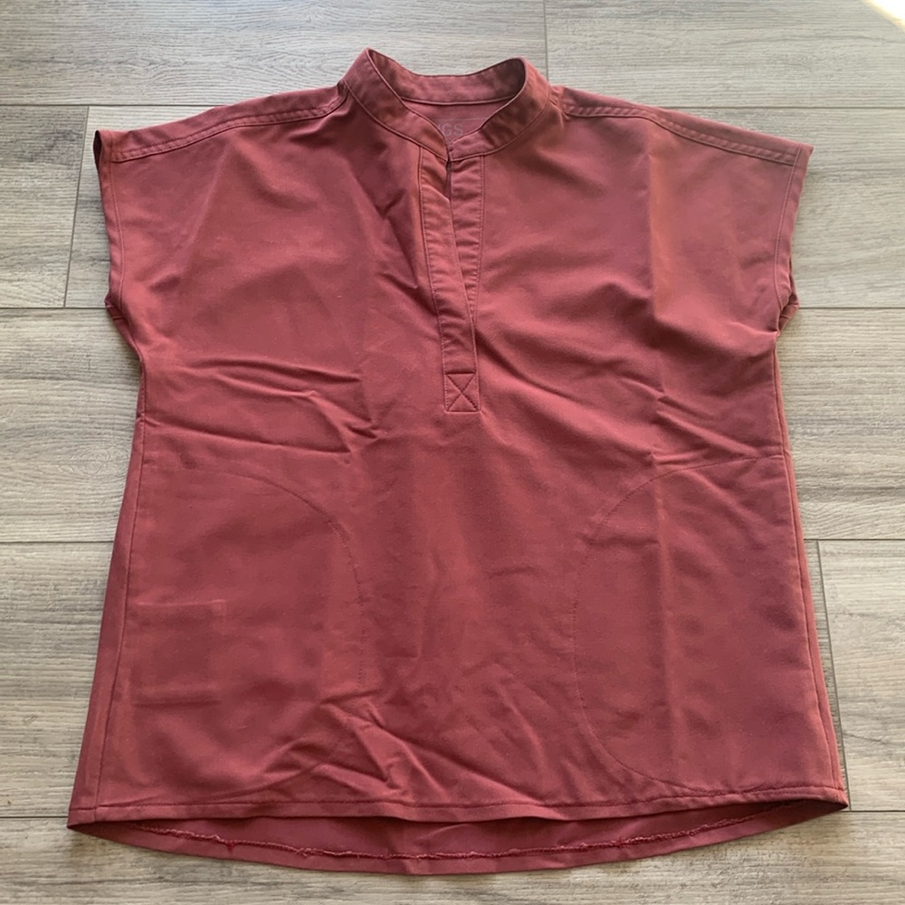 Figs oversized scrub top